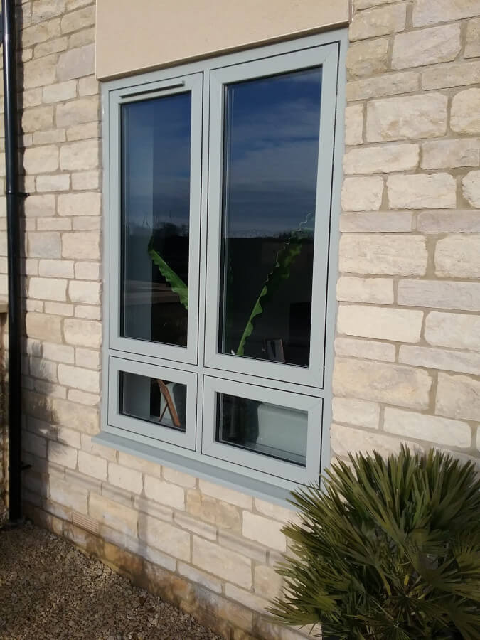 Modus window moondust grey