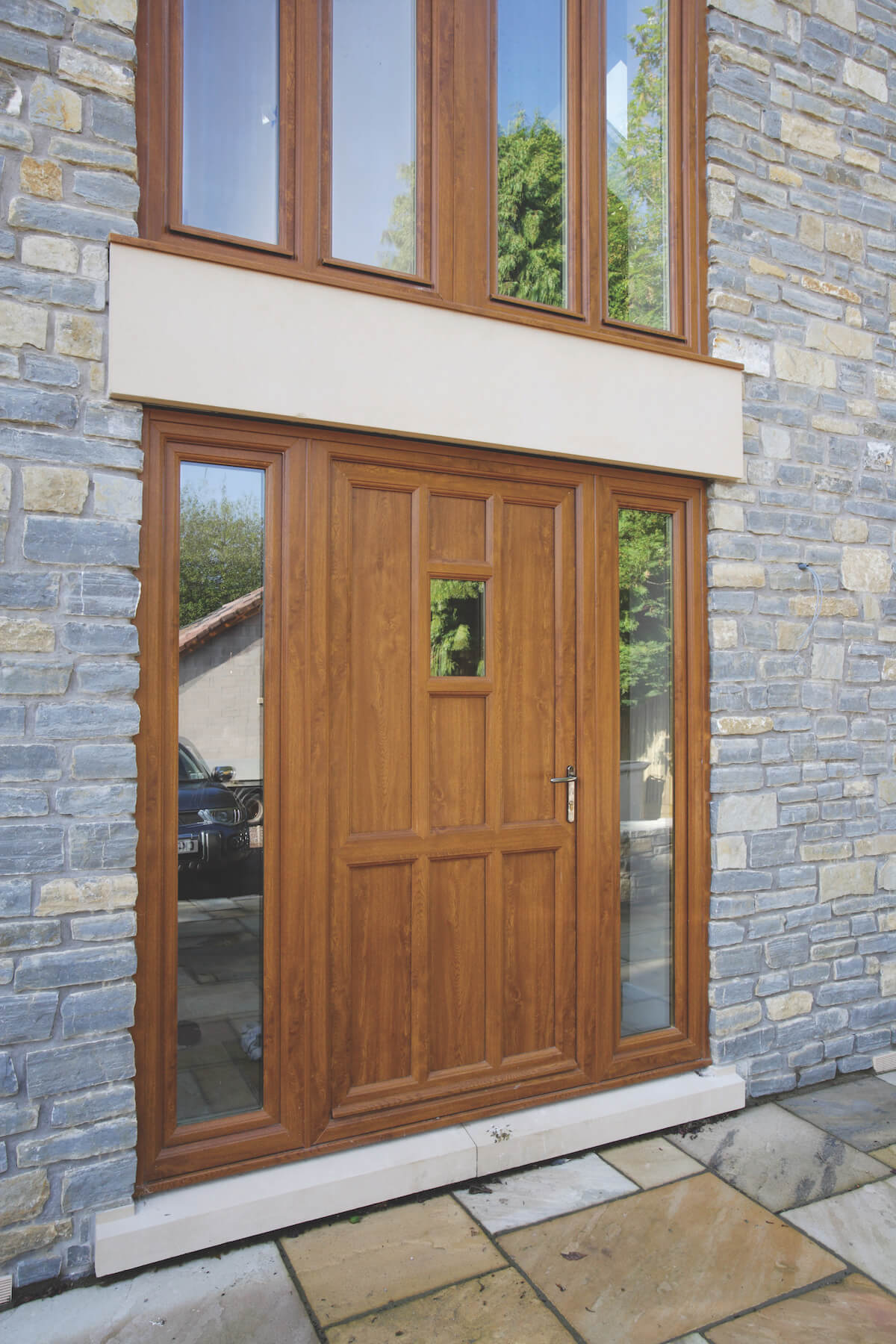 UPVC entrance door