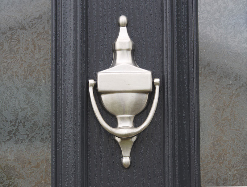 hardware composite door furniture detail