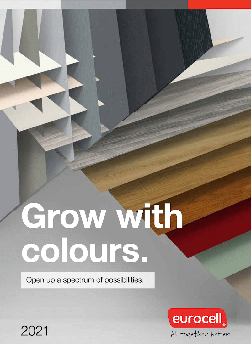 Eurocell colours brochure cover