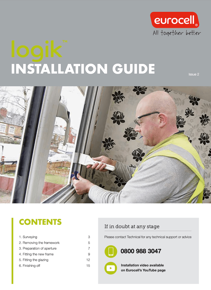 Logik windows installation guide cover