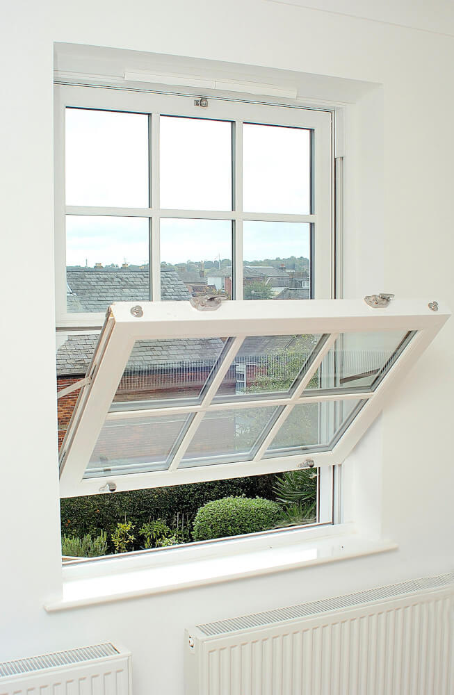 reversible sliding sash window