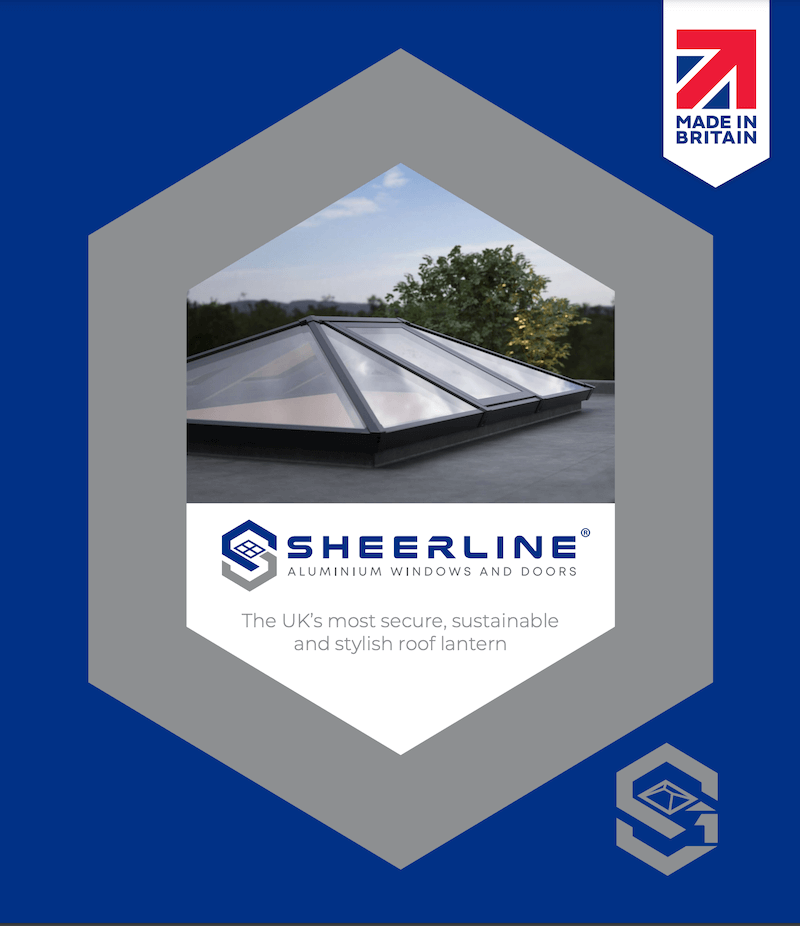 Sheerline lantern brochure cover