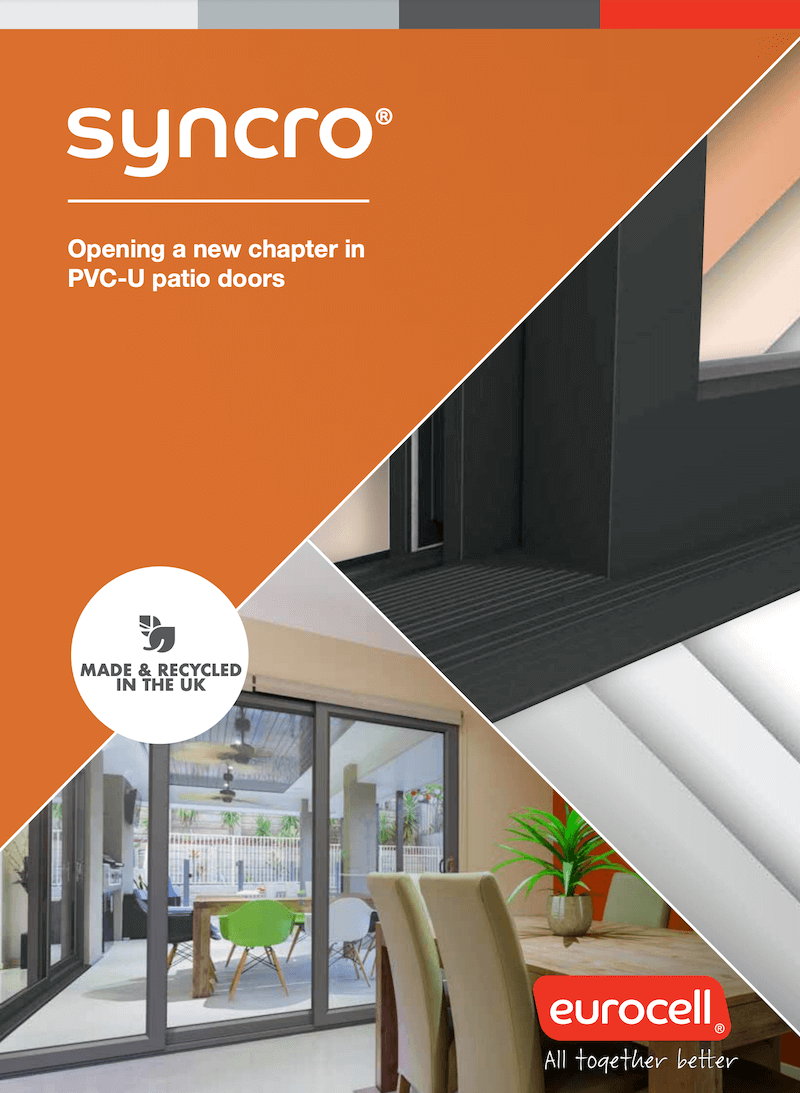 Synchro door system guide cover
