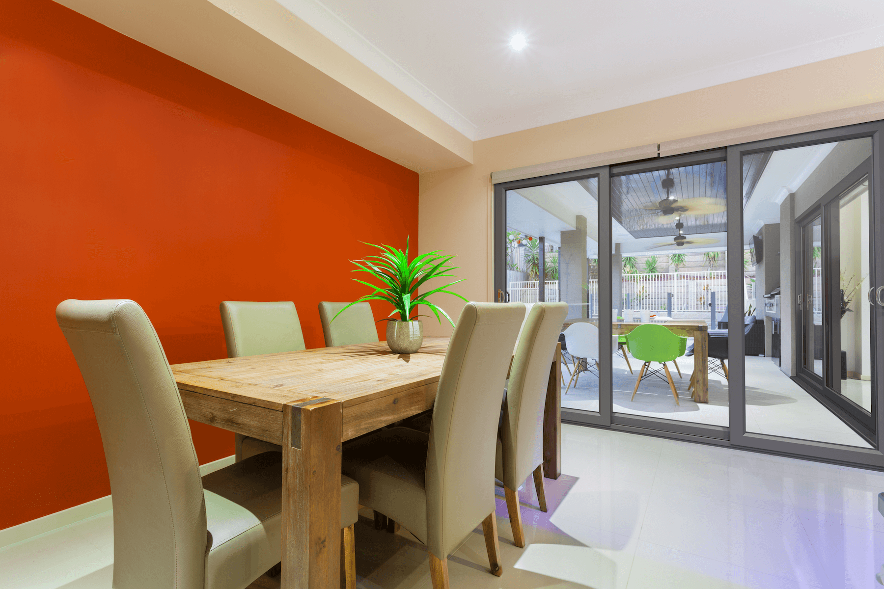 Synchro sliding patio anthracite grey