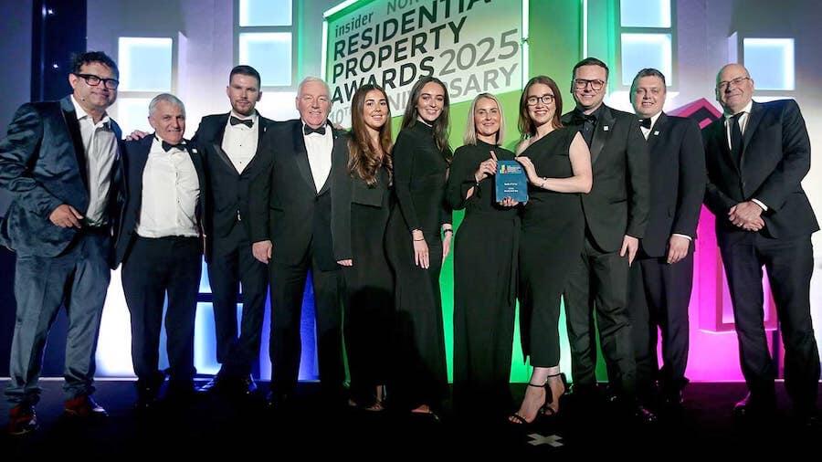 Warwick North West Win at Insider North West residential property awards 2025