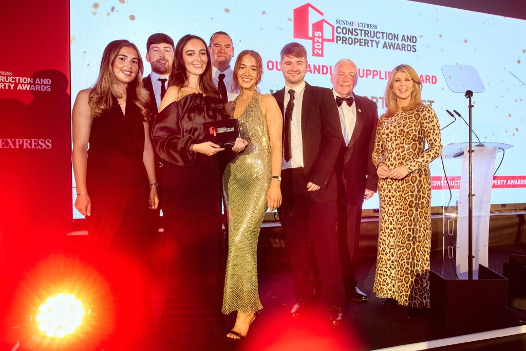 Warwick North West Wins Outstanding Supplier of the Year at the 2025 Construction & Property Awards